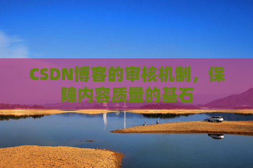 CSDN博客的审核机制，保障内容质量的基石
